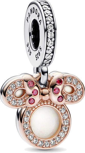 Pandora Charm 782615C01 Disney Minnie Mouse 14 Karat rosevergoldet