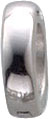 Praktischer Clipverschluss aus echtem Silber Sterlingsilber 925/-. Der Anhänger ist poliert und hat einen Durchmesser von ca. 9mm. Zum problemlosen Einhängen an Ketten bis zu einer Stärke von 5mm. Die Dicke des Clipverschlusses beträgt 1,9mm. Sein Gewicht