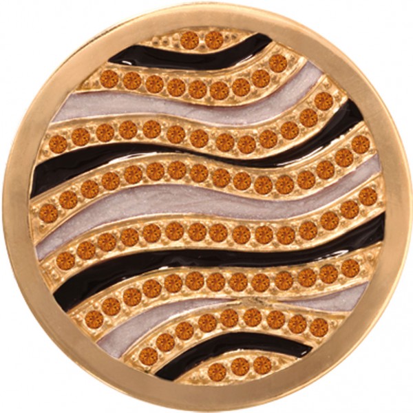 Nikki Lissoni  Coin / Münze    Savannah´s Beauty Modellnummer: C1044RGM  Trendiger Anhänger/ Münze in feinem roségoldplattiertem Edelstahl.  Diese bezaubernde Münze ist für die Nikki Lissoni Basis Fassung (Ø 35mm) geeignet und hat einen Durchmesser von