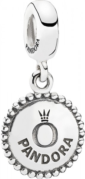 PANDORA Charm 791169 Gravierbares Symbol Silber