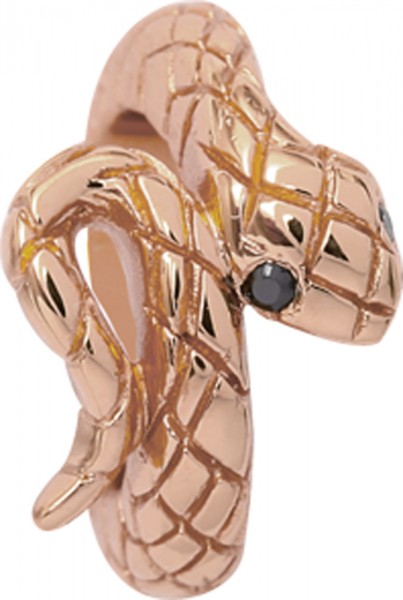 Endless Jewelry 27300Charm Snake in Sterlingsil-ber 925/-, rosévergoldet