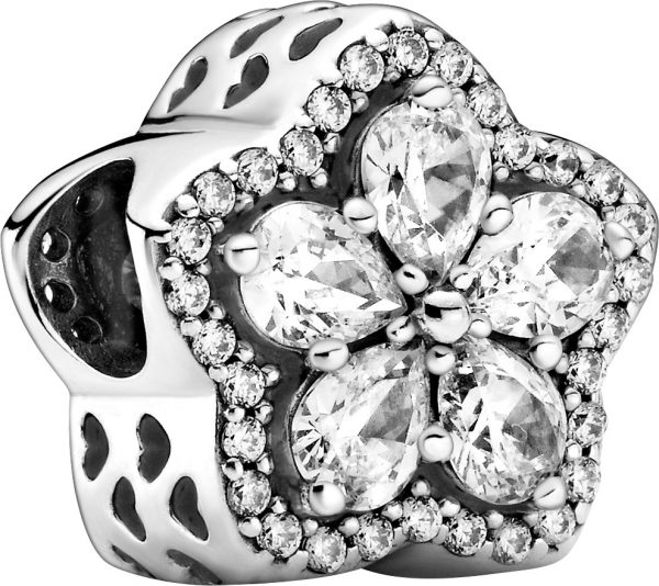 Pandora Charm 799224C01 Sparkling Snowflake Pave Silber 925 clear cubic zirconia
