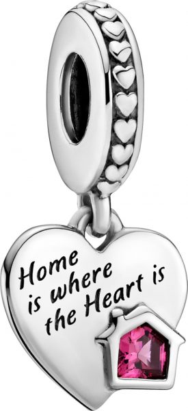 Pandora SALE Charm Anhänger 799324C01 Love my home heart Sterling Silber 925