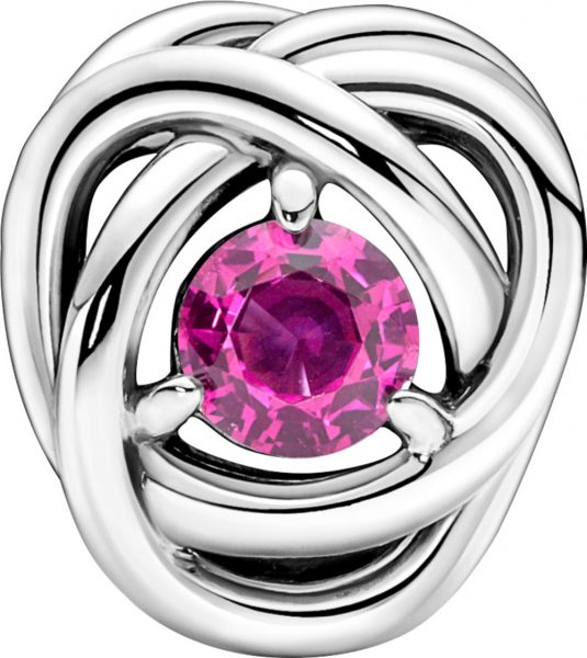 Pandora Sale Charm 790065C05 Pink Eternity Circle pink Kristall