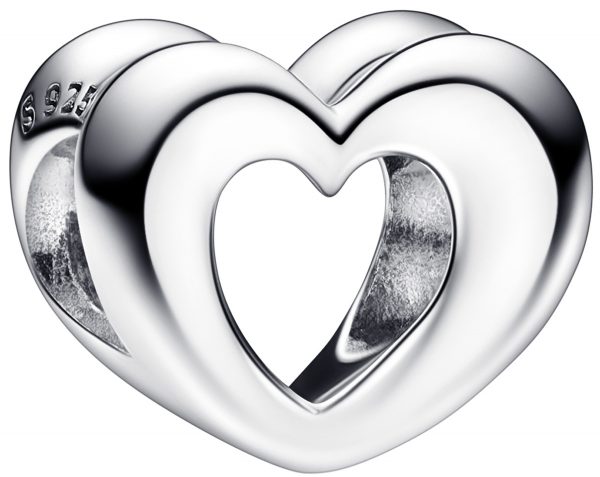Pandora Charm Radiant Open Heart 792492C00 Sterling Silber 925